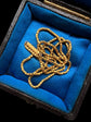 VICTORIAN 15CT GOLD SNAKE LINK CHAIN