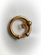 LARGE 18CT GOLD VICTORIAN BOLT RING