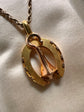 VICTORIAN 18CT GOLD HORSESHOE & NAIL FOLDING BUTTON HOOK