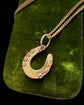 ANTIQUE DIAMOND HORSESHOE PENDANT