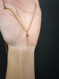 VICTORIAN RUBY & DIAMOND HORSESHOE NAIL PENDANT