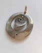 VICTORIAN NIELLO HEART & DISC PENDANT