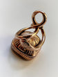 VICTORIAN SNAKE FOB WITH ERMINE INTAGLIO