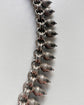 VICTORIAN SILVER ACORN COLLAR NECKLACE