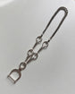VINTAGE SILVER HORSE BIT & STIRRUP NECKLACE