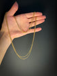 A FINE GEORGIAN TEXTURED BELCHER GUARD CHAIN