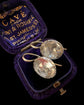 EARLY 19TH CENTURY PASTE EARRINGS