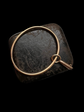 ANTIQUE 15CT GOLD BRAMAH KEY BANGLE