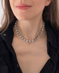GEORGIAN PASTE FLOWER RIVIÈRE NECKLACE