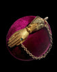 GEORGIAN 18CT GOLD HAND PENDANT / CLASP