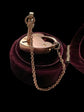 VICTORIAN 9CT GOLD HEART PADLOCK WITH WORKING KEY