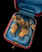 VICTORIAN PINCHBECK ACORN EARRINGS