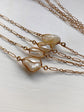 ART NOUVEAU CAGED BAROQUE PEARL CHAIN