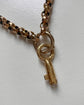 VICTORIAN 15CT GOLD BRAMAH KEY PENDANT