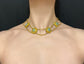 VICTORIAN TURQUOISE & 18CT GOLD NECKLACE