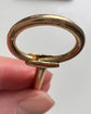 VINTAGE LARGE 9CT GOLD KEY PENDANT