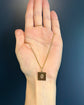 VINTAGE 18CT GOLD & DIAMOND PENDANT