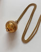 VICTORIAN 10CT GOLD ETRUSCAN REVIVAL SPHERE PENDANT