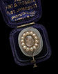 GEORGIAN AGATE MOURNING PIN