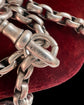 ANTIQUE SILVER ‘FLAT’ BELCHER CHAIN
