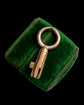 VICTORIAN 9CT GOLD BRAMAH KEY PENDANT