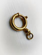 ANTIQUE 18CT GOLD BOLT RING