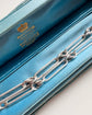 VICTORIAN SILVER PAPERCLIP & LOVERS KNOT ALBERT CHAIN