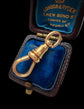 LARGE VICTORIAN 15CT GOLD DOG CLIP