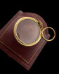 GEORGIAN PINCHBECK OUROBOROS SNAKE QUIZZING GLASS