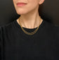 GEORGIAN HIGH CARAT GOLD FINE BELCHER CHAIN