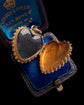 GEORGIAN 15CT GOLD HEART LOCKET