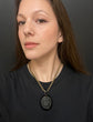 VICTORIAN HUGE WHITBY JET LOCKET
