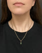 LATE VICTORIAN GREEN ENAMAL & 18CT GOLD DOG CLIP