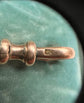 VICTORIAN 9CT GOLD DOUBLE DOG CLIP