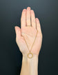 LARGE FRENCH 18CT GOLD BOLT RING