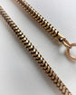 VICTORIAN 15CT GOLD SNAKE / BRAZILIAN LINK CHAIN