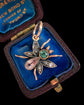 VICTORIAN GEM SET BUG PENDANT