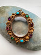 GEORGIAN CANATILLE GEM SET LOCKET