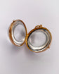 VICTORIAN ROCK CRYSTAL & 15CT GOLD POOL OF LIGHT SPHERE PENDANT