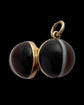 VICTORIAN BANDED AGATE SPHERE LOCKET