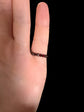 GEORGIAN FACETED GARNET ETERNITY RING