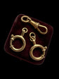 ANTIQUE 18CT GOLD DOG CLIP