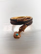 VICTORIAN WOVEN HAIR SNAKE RING