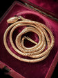 VICTORIAN 15CT GOLD BRAZILIAN / SNAKE LINK CHAIN