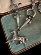 SILVER EQUESTRIAN NECKLACE