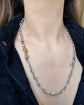 GEORGIAN 15CT GOLD & DIAMOND HAND CLASP / PENDANT
