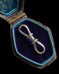 VICTORIAN 15CT WHITE GOLD DOUBLE DOG CLIP