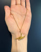 VICTORIAN 15CT GOLD SWALLOW PENDANT
