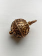 VICTORIAN 15CT GOLD ETRUSCAN REVIVAL SPHERE PENDANT