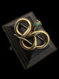 (SALE) VICTORIAN 15CT SNAKE BROOCH